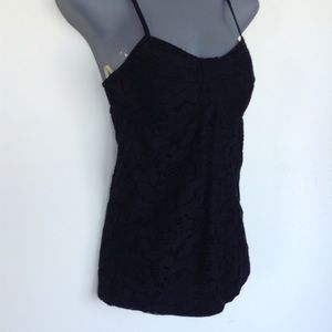Black lace top